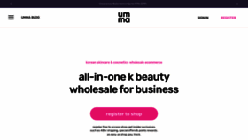 What Umma.io website looked like in 2022 (2 years ago)