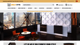 What Urbanhyve.com.au website looked like in 2022 (1 year ago)