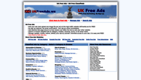 What Ukfreeads.ws website looked like in 2022 (1 year ago)