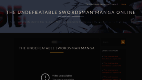 What Undefeatable-swordsman.com website looked like in 2022 (1 year ago)