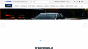 What Uzautomotors.com website looked like in 2022 (1 year ago)