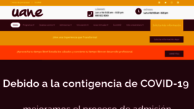 What Uane.edu.mx website looked like in 2022 (1 year ago)
