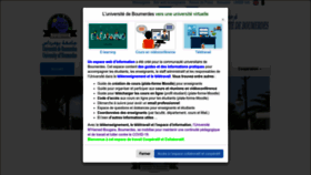 What Univ-boumerdes.dz website looked like in 2022 (1 year ago)