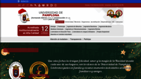 What Unipamplona.edu.co website looked like in 2022 (1 year ago)