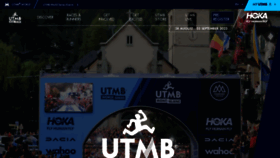 What Ultratrailmb.com website looked like in 2023 (1 year ago)