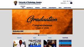 What Utech.edu.jm website looked like in 2023 (1 year ago)