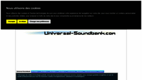 What Universal-soundbank.com website looked like in 2023 (1 year ago)