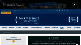 What Univ-amu.fr website looked like in 2023 (3 years ago)
