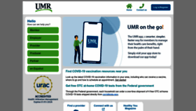 What Umr.com website looked like in 2023 (1 year ago)