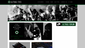 What Ultras-tifo.net website looked like in 2023 (1 year ago)