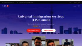 What Uiscanada.com website looked like in 2023 (2 years ago)