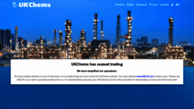 What Ukchems.com website looked like in 2023 (1 year ago)