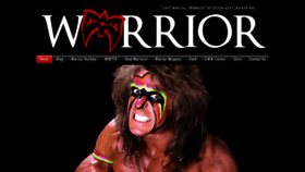 What Ultimatewarrior.com website looked like in 2023 (1 year ago)