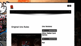 What Unorules.com website looked like in 2023 (1 year ago)