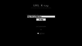 What Urlxray.com website looked like in 2023 (1 year ago)