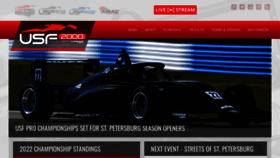 What Usf2000.com website looked like in 2023 (1 year ago)