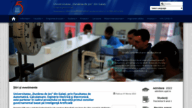 What Ugal.ro website looked like in 2023 (3 years ago)