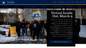 What Uaf.edu website looked like in 2023 (1 year ago)