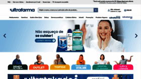 What Ultrafarma.com.br website looked like in 2023 (2 years ago)