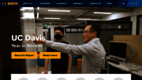 What Ucdavis.edu website looked like in 2023 (1 year ago)