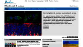What Unil.ch website looked like in 2023 (3 years ago)