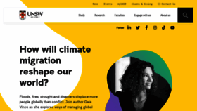 What Unsw.edu.au website looked like in 2023 (1 year ago)
