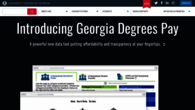What Usg.edu website looked like in 2023 (1 year ago)