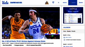 What Uclabruins.com website looked like in 2023 (1 year ago)