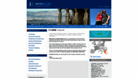 What United-hellas.com website looked like in 2023 (1 year ago)