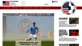 What Ussoccerplayers.com website looked like in 2023 (1 year ago)