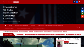 What Us-cubanormalization.org website looked like in 2023 (1 year ago)