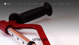 What Uniergo.com website looked like in 2023 (1 year ago)