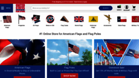 What United-states-flag.com website looked like in 2023 (1 year ago)