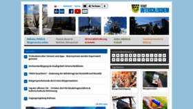 What Unterschleissheim.de website looked like in 2023 (1 year ago)