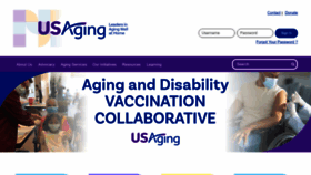What Usaging.org website looked like in 2023 (1 year ago)