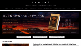 What Unknowncountry.com website looked like in 2023 (1 year ago)