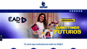 What Unijui.edu.br website looked like in 2023 (1 year ago)