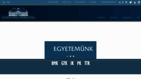 What Uni-eszterhazy.hu website looked like in 2023 (1 year ago)