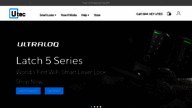What U-tec.com website looked like in 2023 (2 years ago)