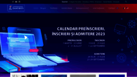 What Univ-danubius.ro website looked like in 2023 (1 year ago)
