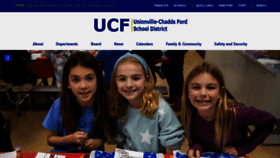 What Ucfsd.org website looked like in 2023 (1 year ago)