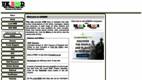 What Ukbmd.org.uk website looked like in 2023 (2 years ago)