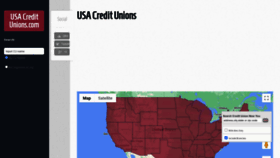 What Usacreditunions.com website looked like in 2023 (1 year ago)
