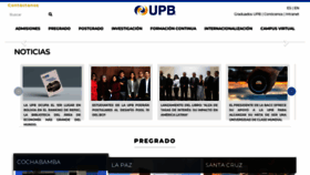 What Upb.edu website looked like in 2023 (1 year ago)