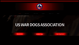 What Uswardogs.org website looked like in 2023 (1 year ago)