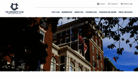 What Universityclubdc.com website looked like in 2023 (2 years ago)