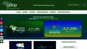 What Udop.com.br website looked like in 2023 (1 year ago)