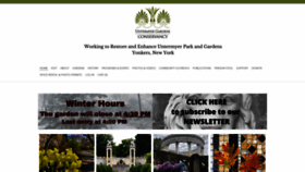 What Untermyergardens.org website looked like in 2023 (2 years ago)
