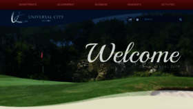 What Universalcitytexas.com website looked like in 2023 (1 year ago)