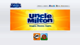 What Unclemilton.com website looked like in 2023 (2 years ago)